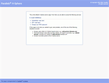 Tablet Screenshot of mail.agendax.no